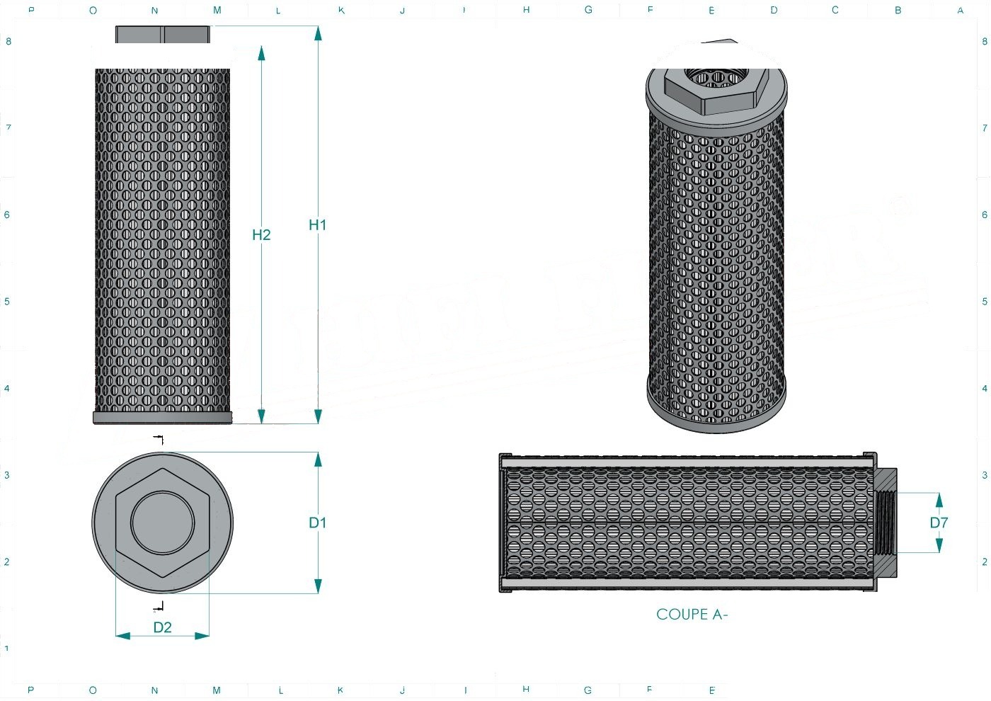 Disegno tecnico SH77786