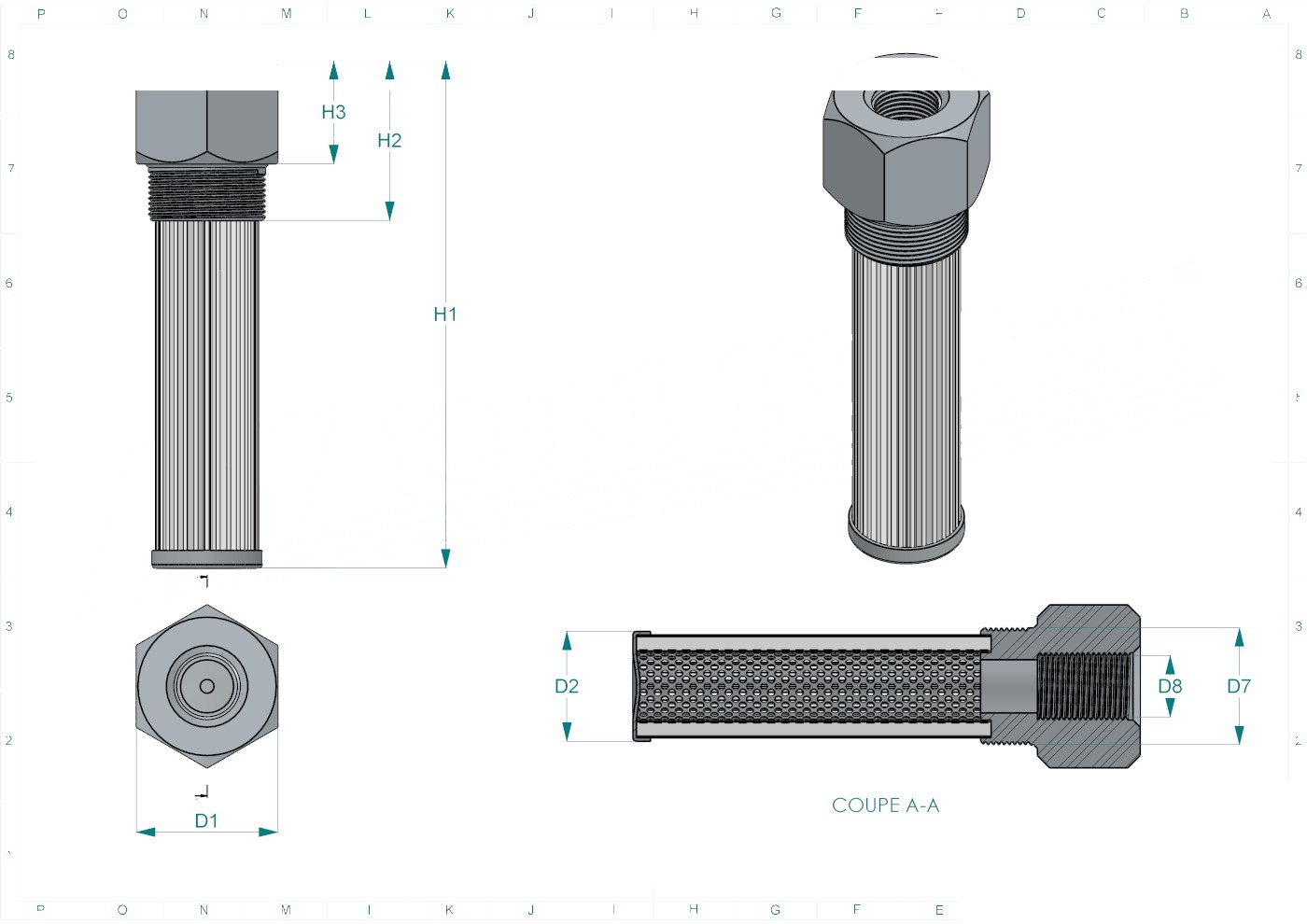 Schema tecnico SH77809