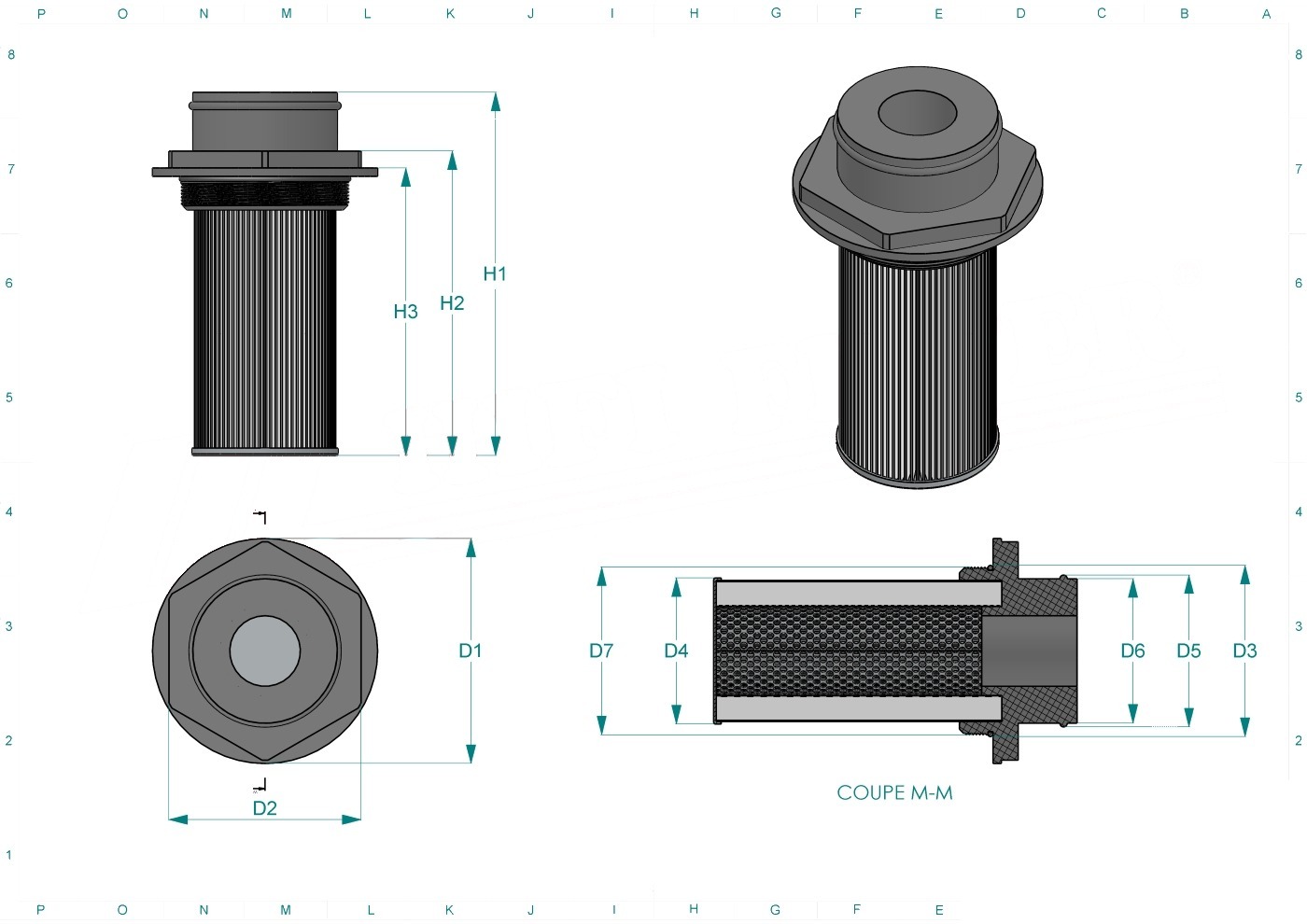 Schema tecnico SH77817