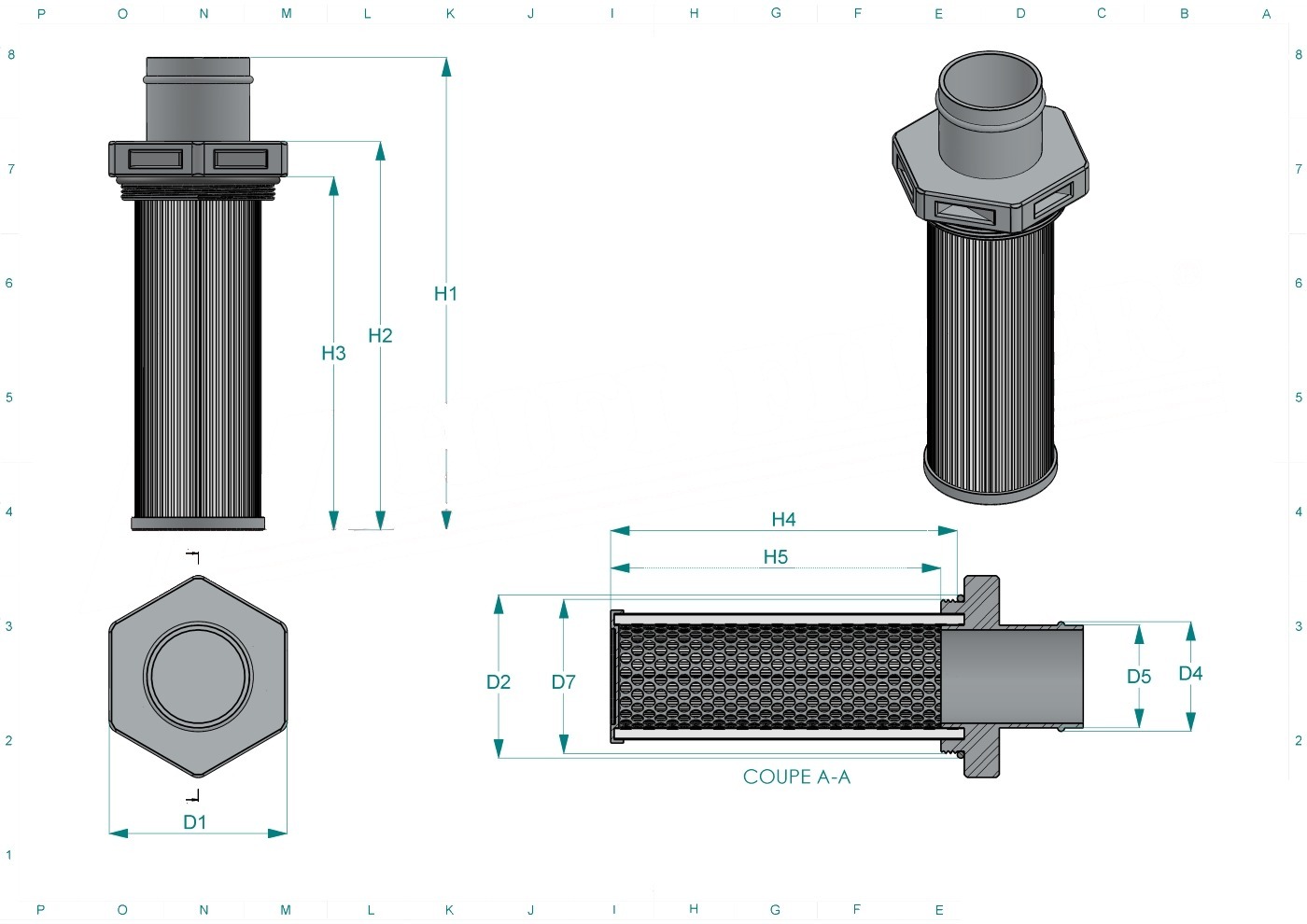 Schema tecnico SH77916