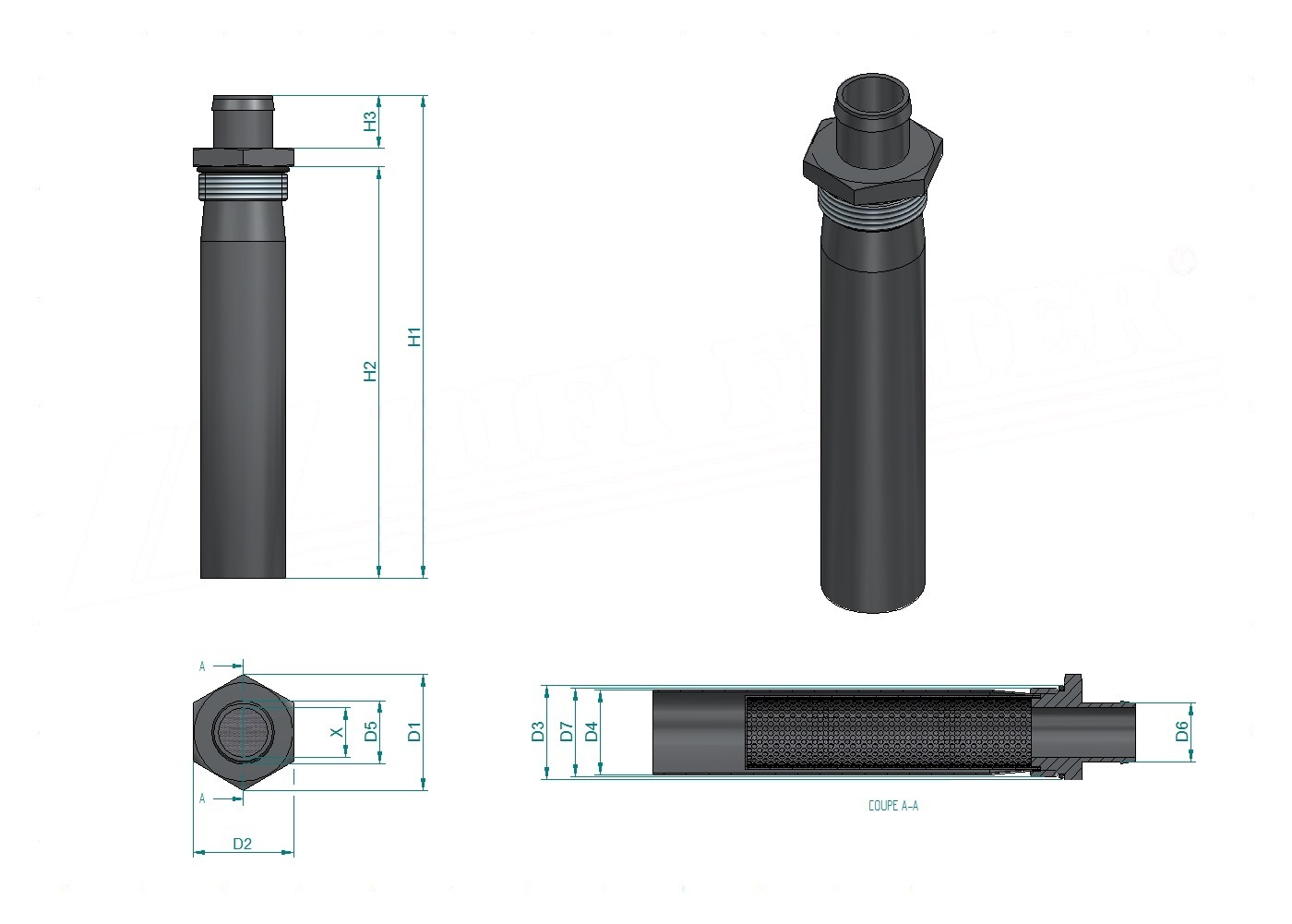 Disegno tecnico SH77932