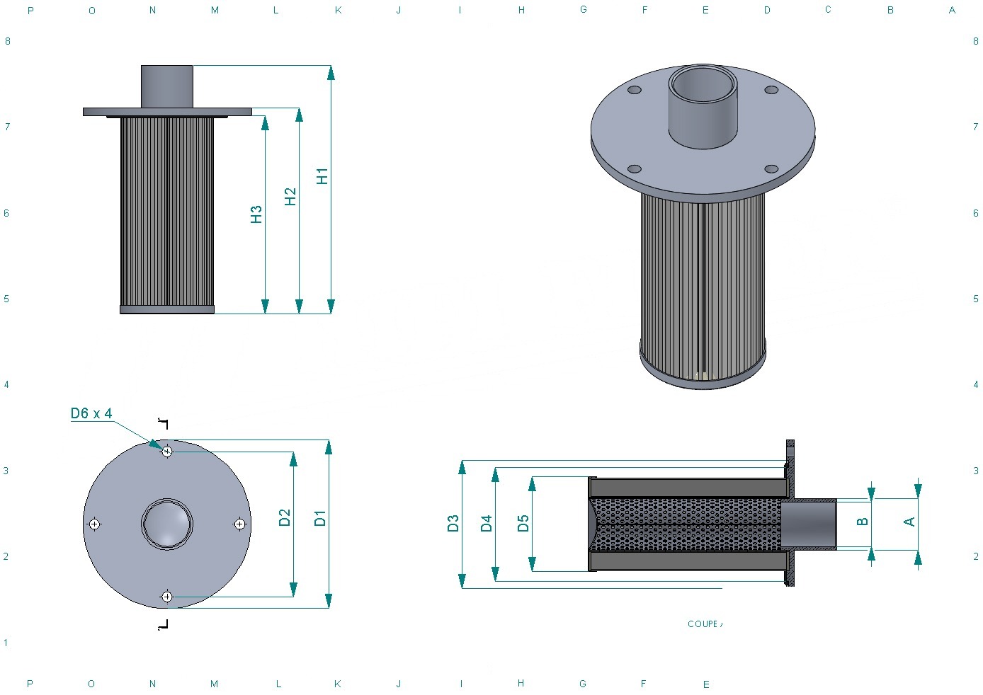 Disegno tecnico SH77956