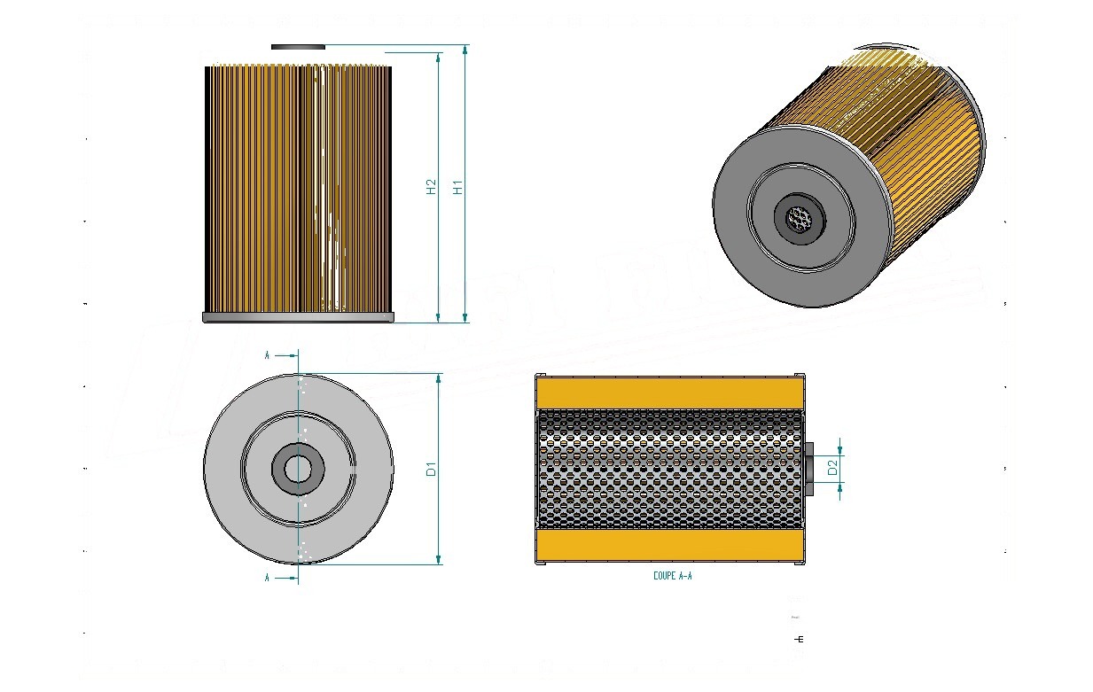 Schema tecnico SH78008