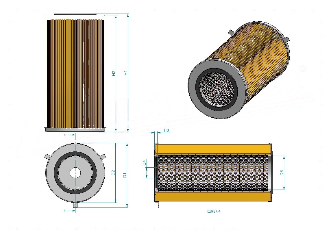 Disegno tecnico SH797