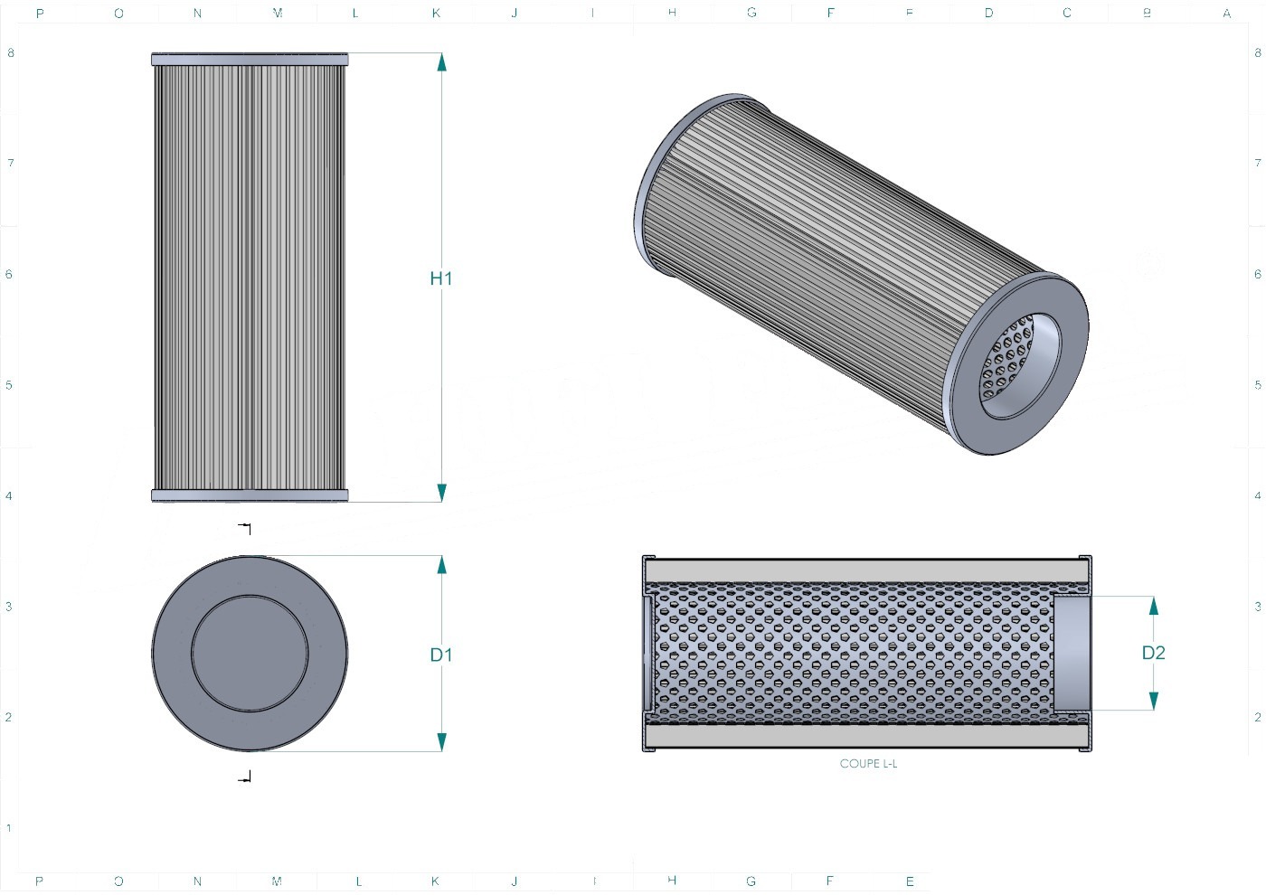 Schema tecnico SH84012
