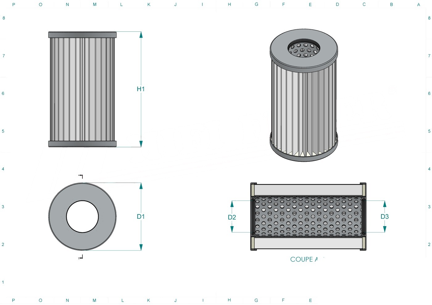 Schema tecnico SH84169