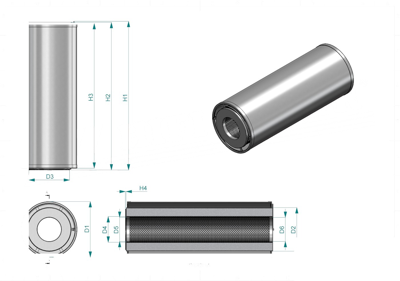 Disegno tecnico SH85034
