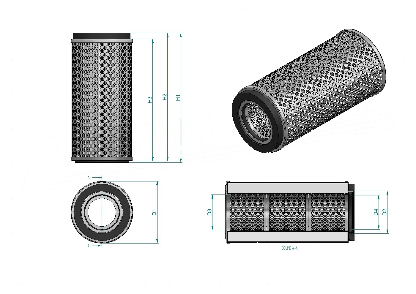 Disegno tecnico SH85038