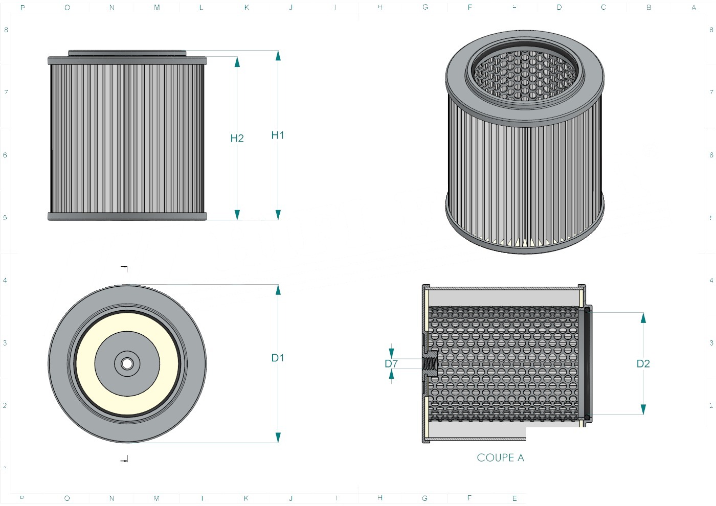Disegno tecnico SH85902
