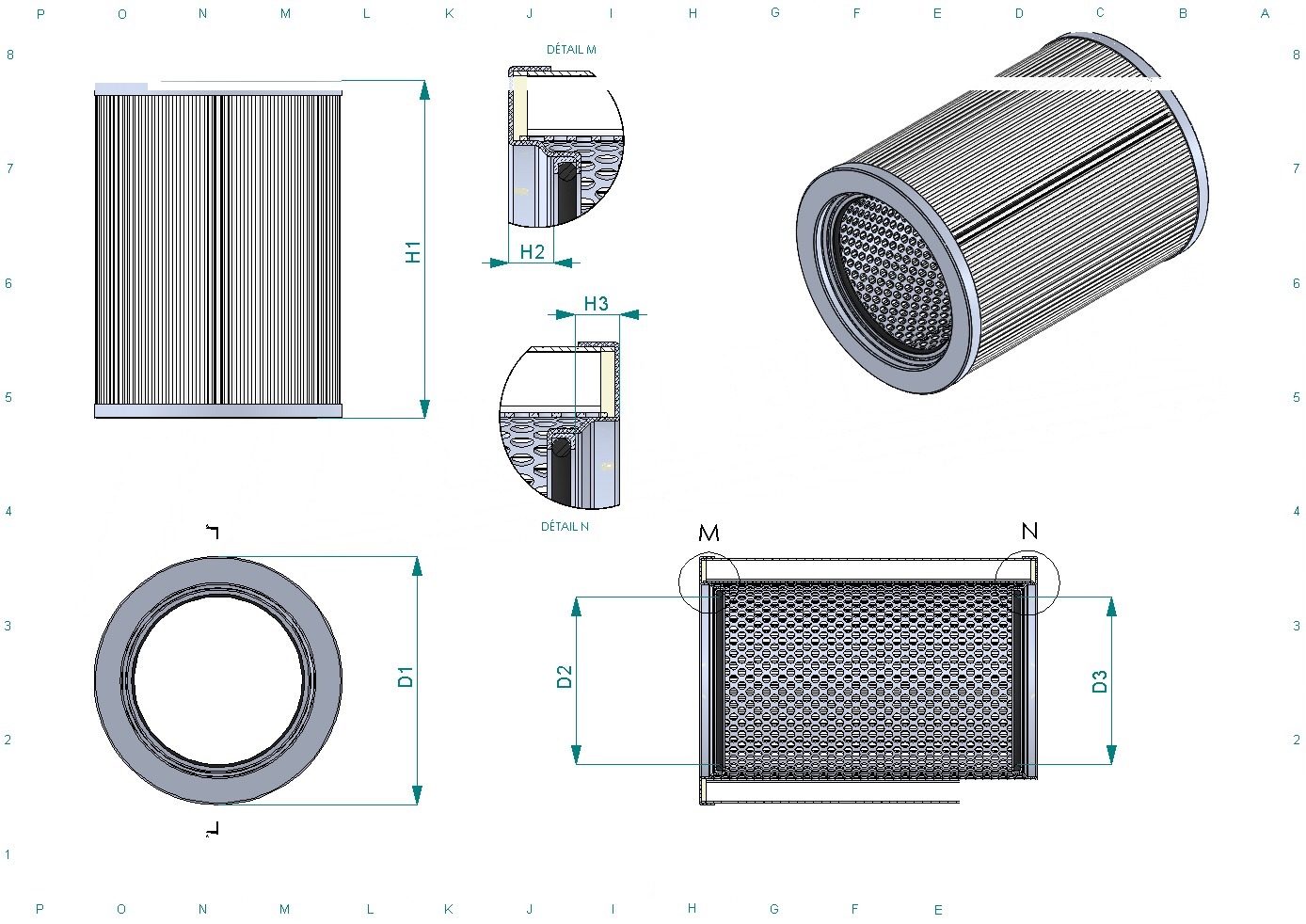 Disegno tecnico SH87059
