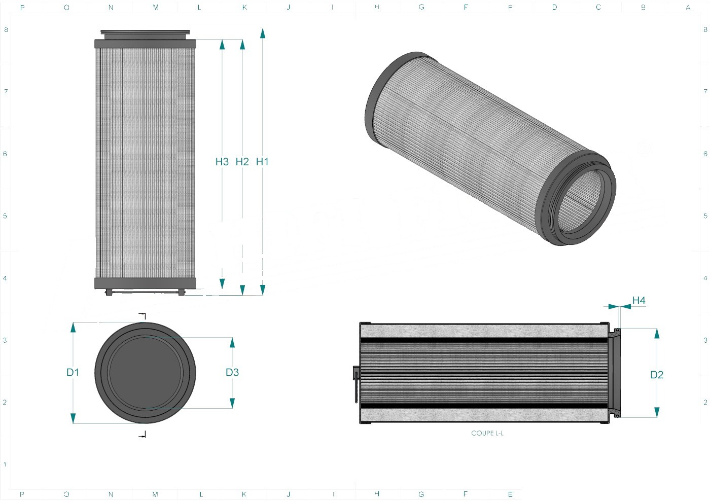 Disegno tecnico SH87732V
