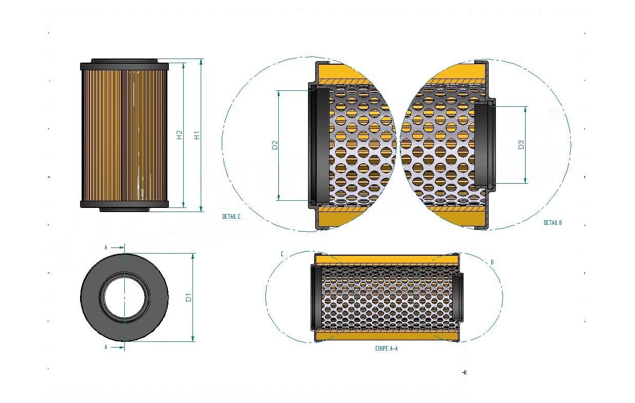 Disegno tecnico SH93060