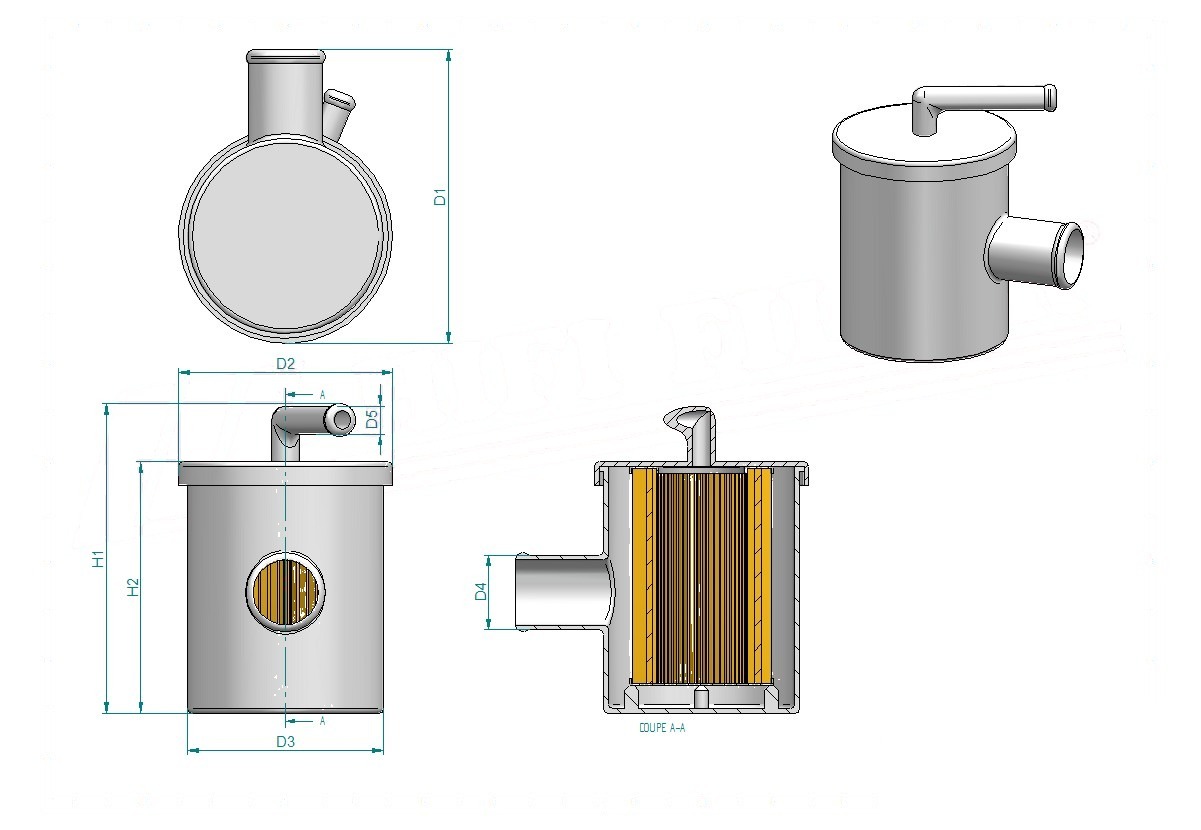 Disegno tecnico SN20008