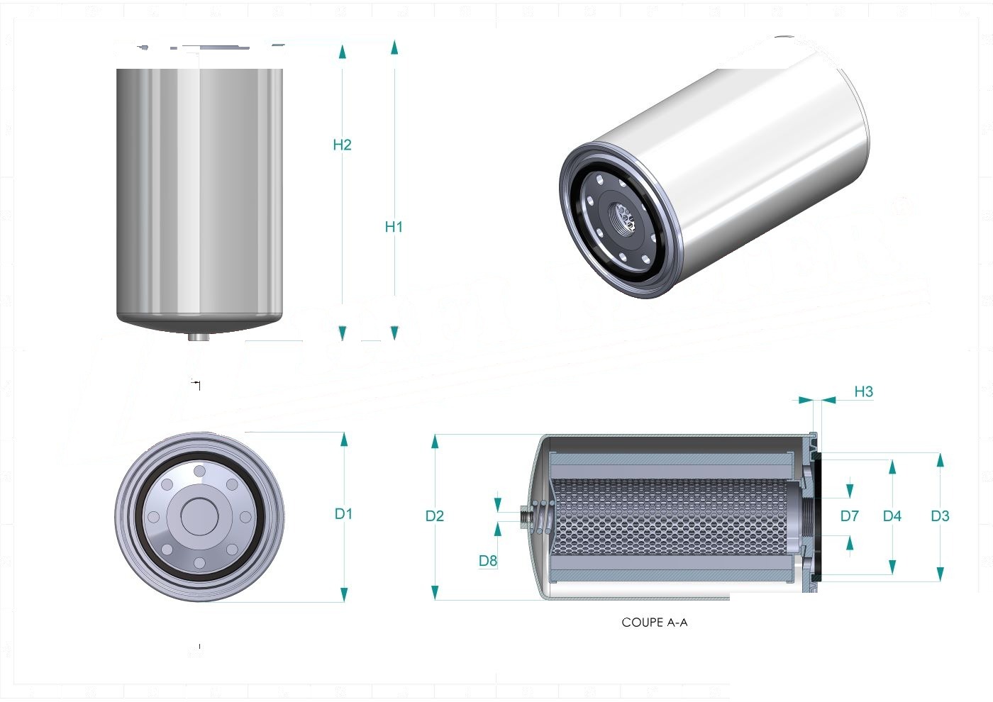 Schema tecnico SN21005