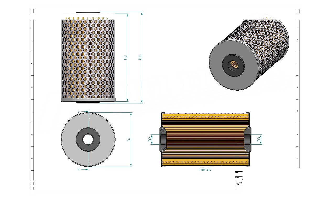 Disegno tecnico SN21565