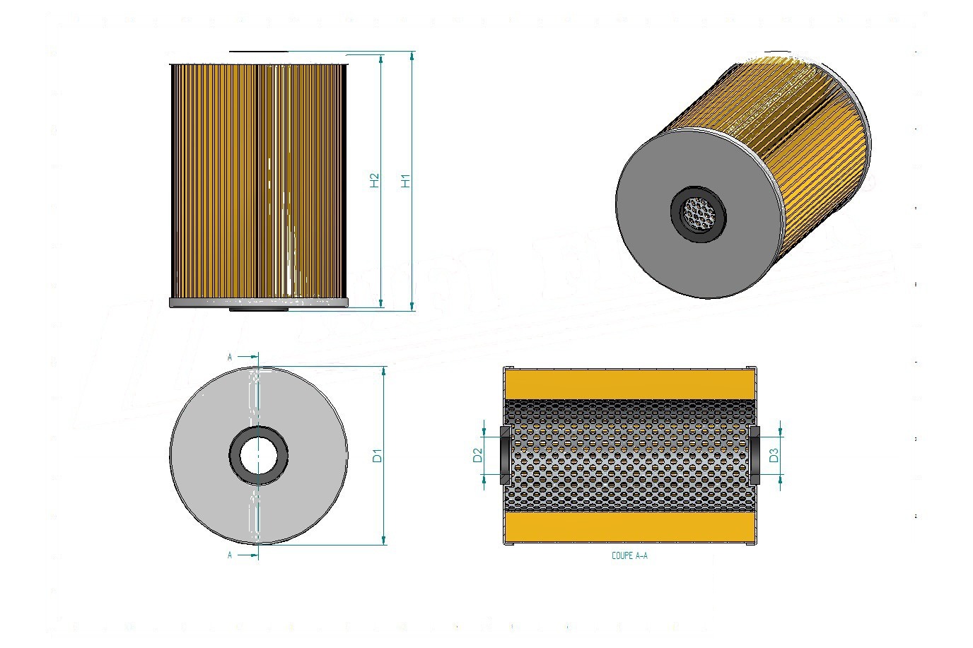 Schema tecnico SN230