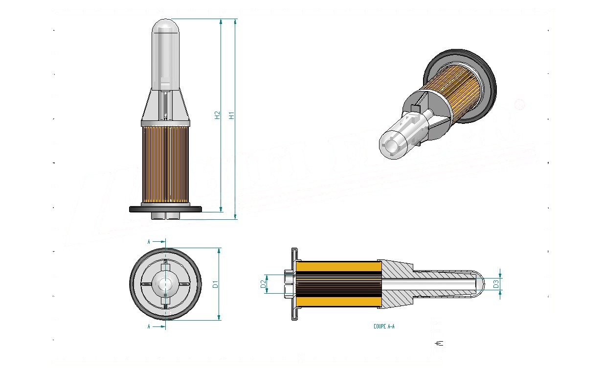 Disegno tecnico SN25002