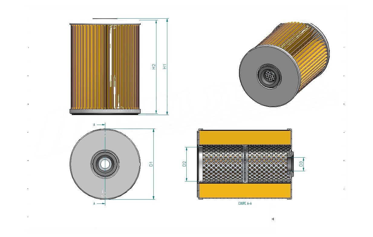 Disegno tecnico SN25007