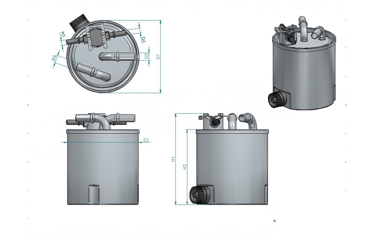 Schema tecnico SN25058
