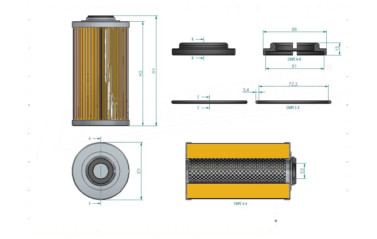 Disegno tecnico SN25066