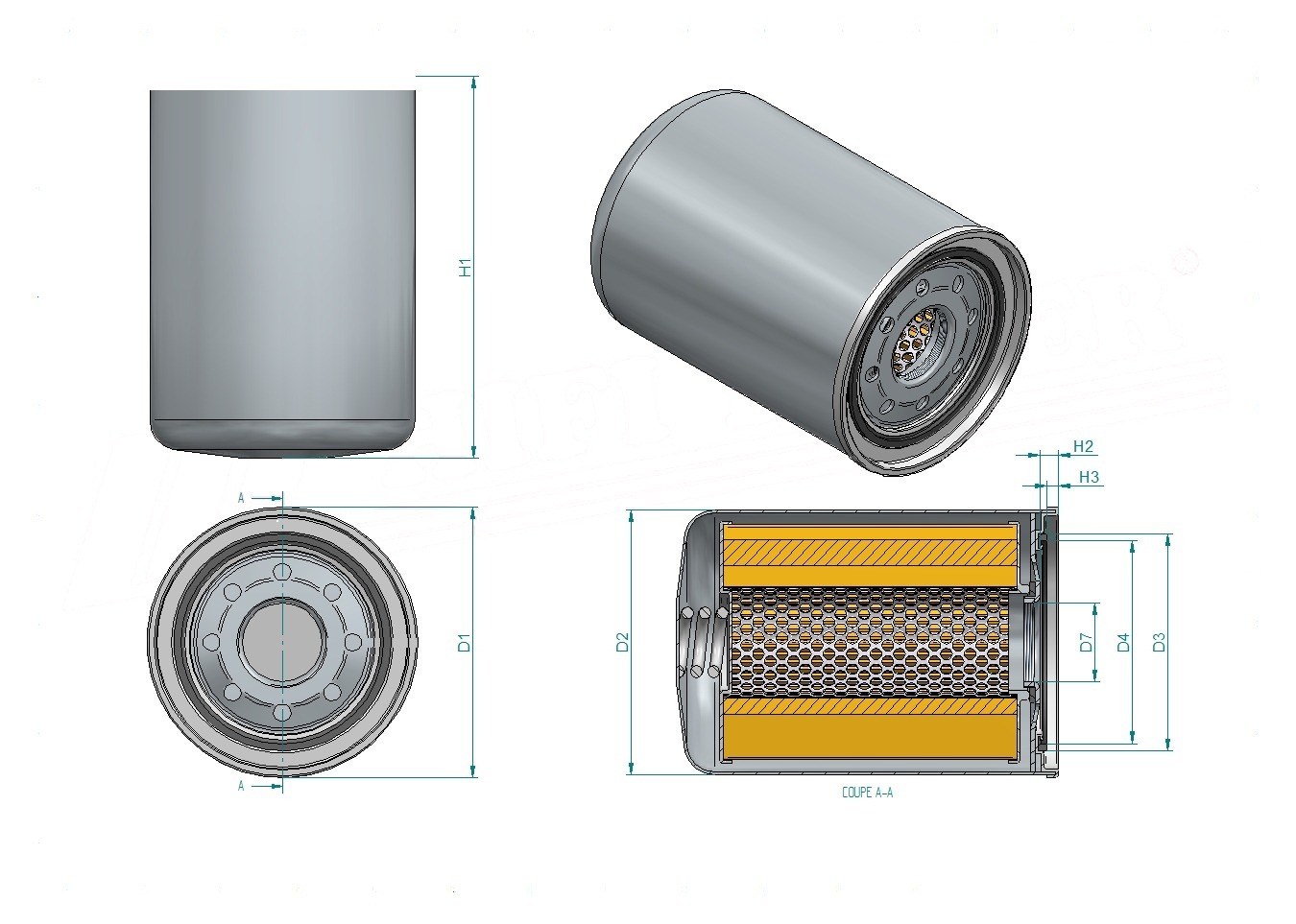 Disegno tecnico SN25111
