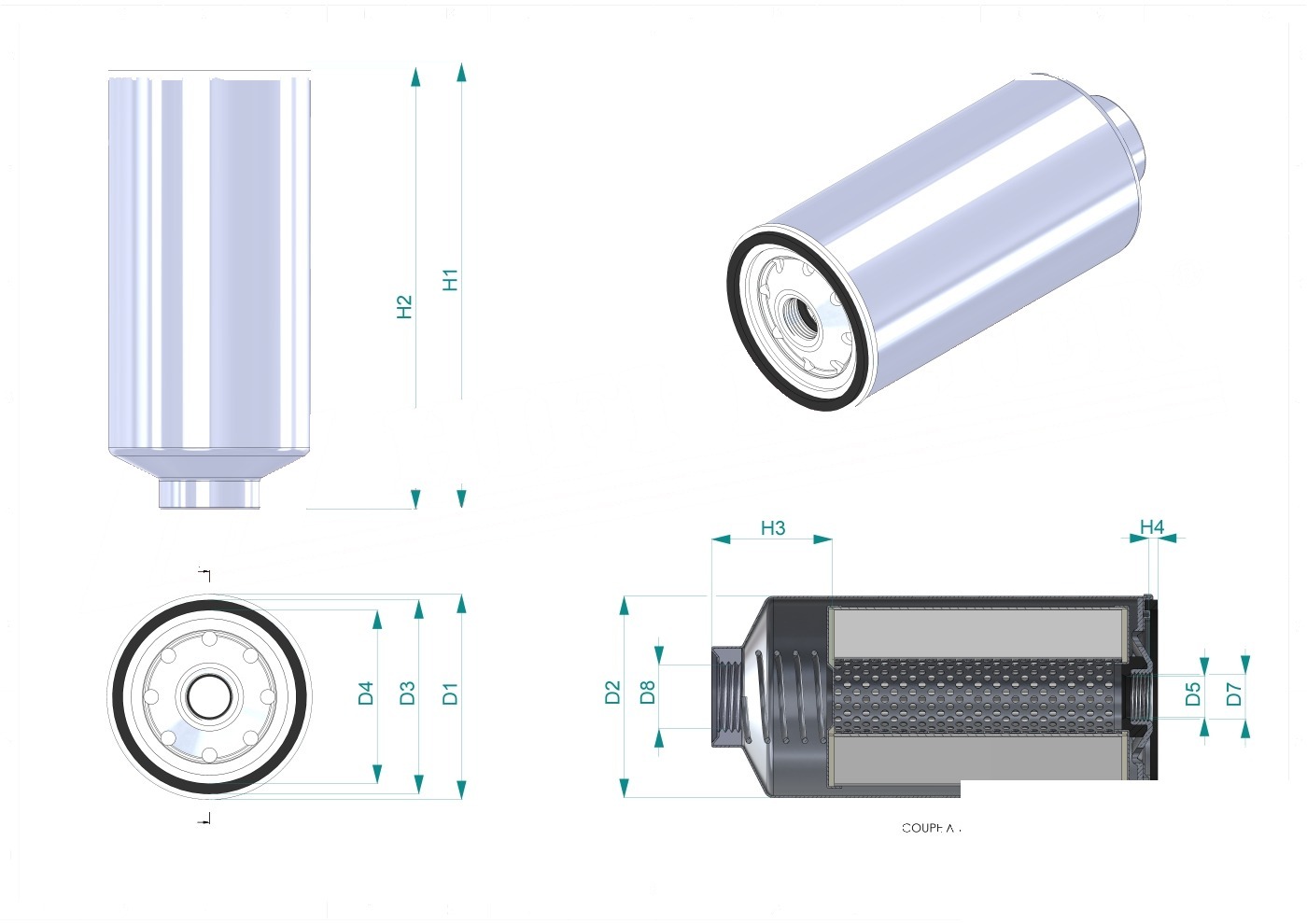 Disegno tecnico SN25114