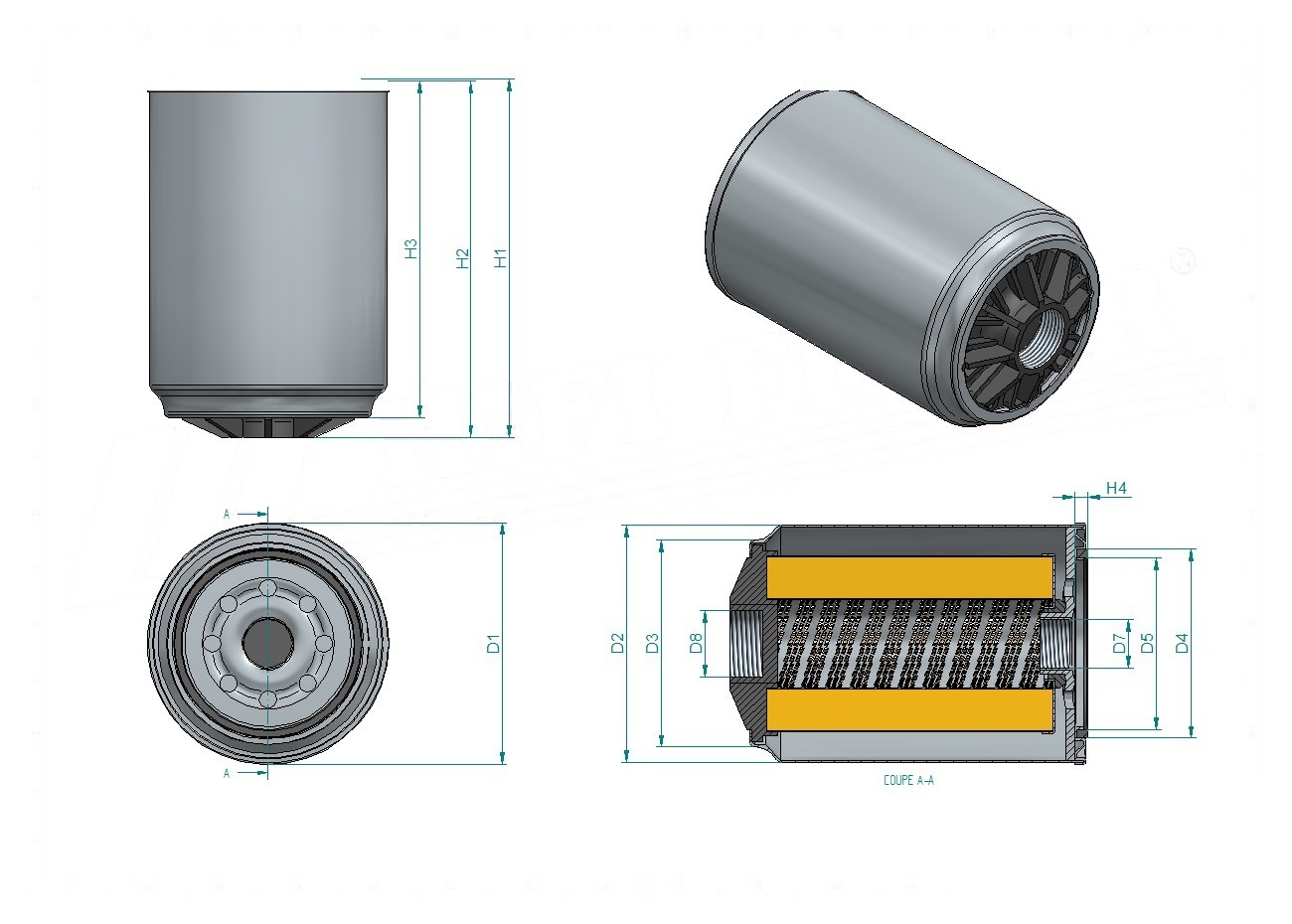 Disegno tecnico SN25116