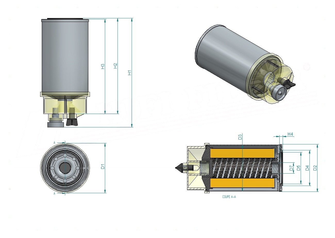 Disegno tecnico SN25120B