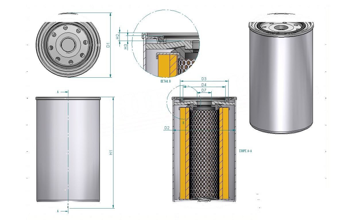 Disegno tecnico SN25138