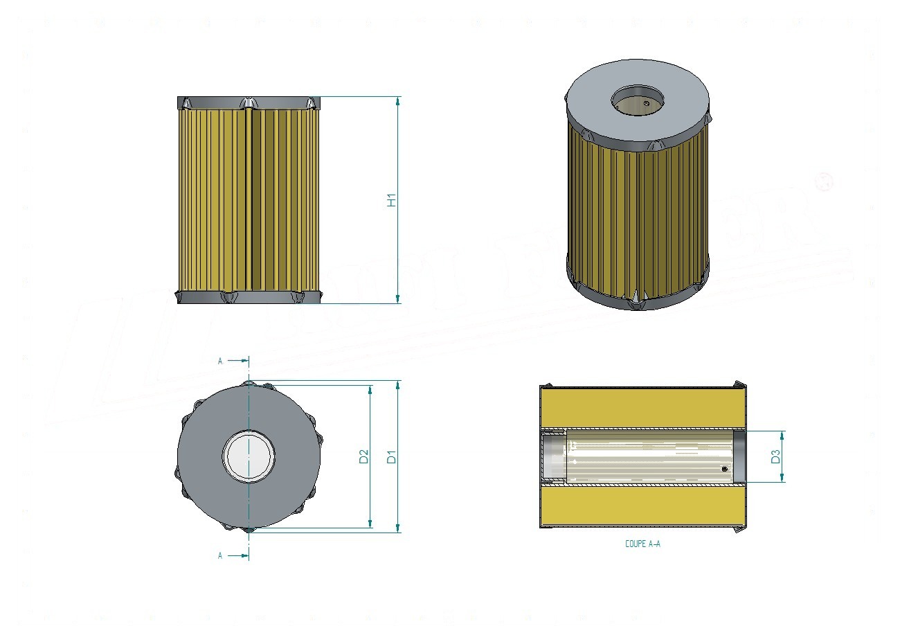 Disegno tecnico SN25144