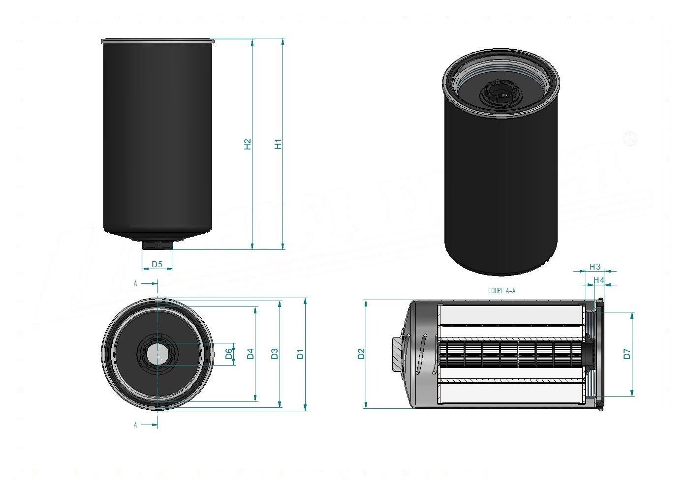 Disegno tecnico SN25172