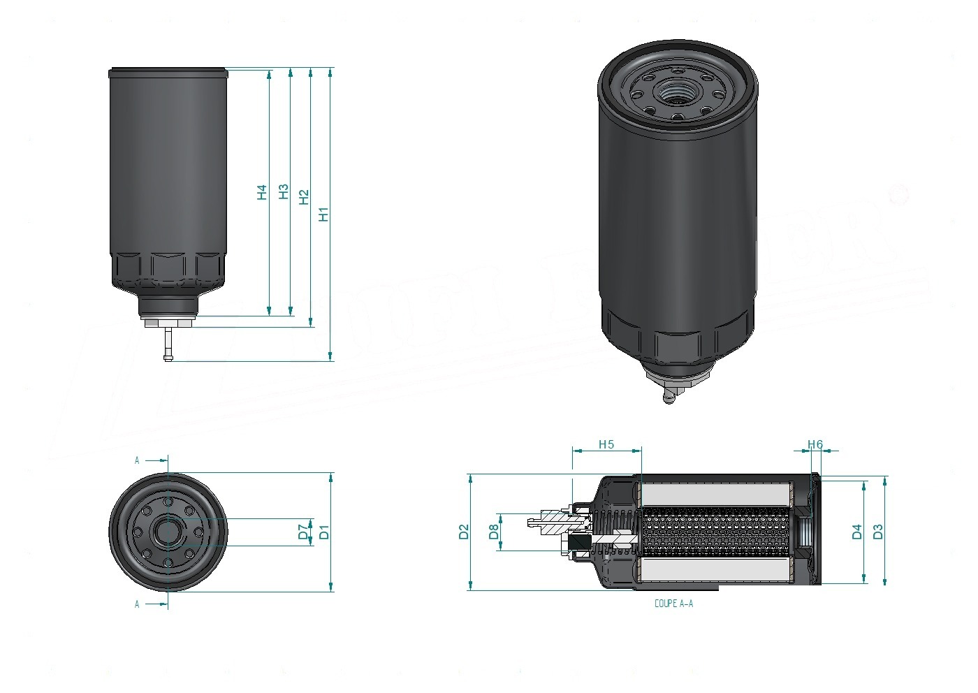 Disegno tecnico SN25193