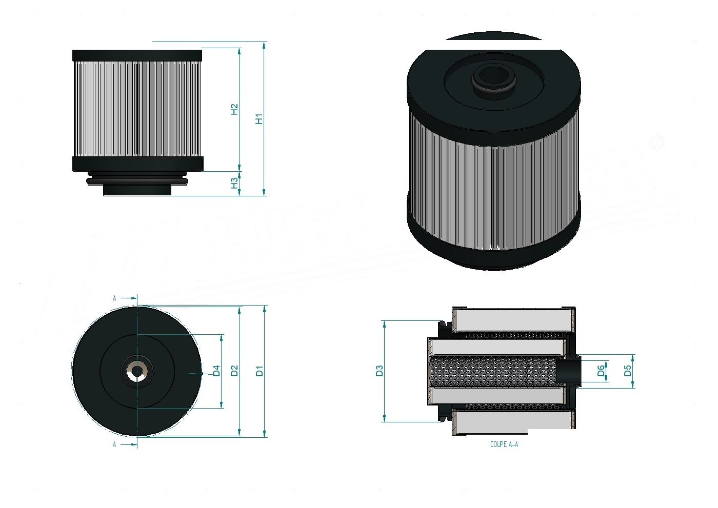 Disegno tecnico SN25204