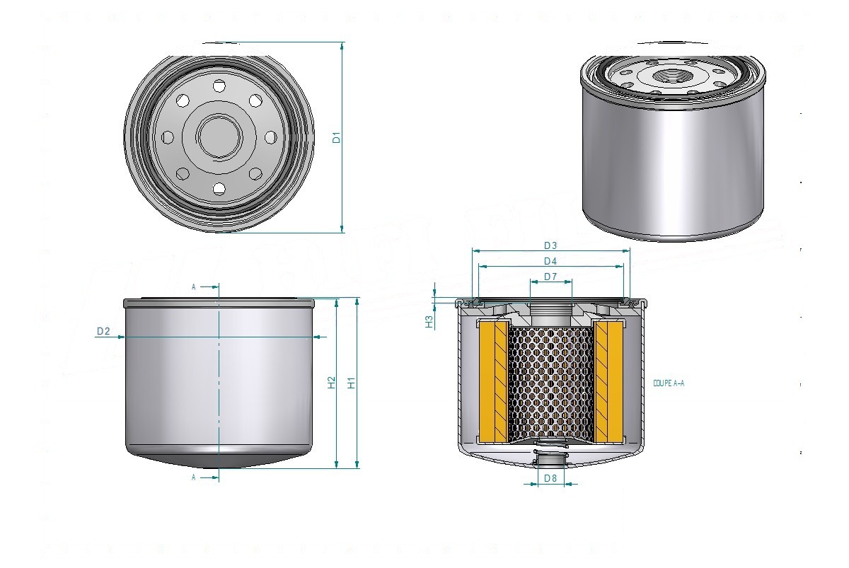 Schema tecnico SN25210