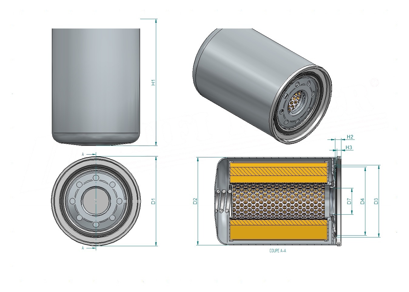 Schema tecnico SN25216