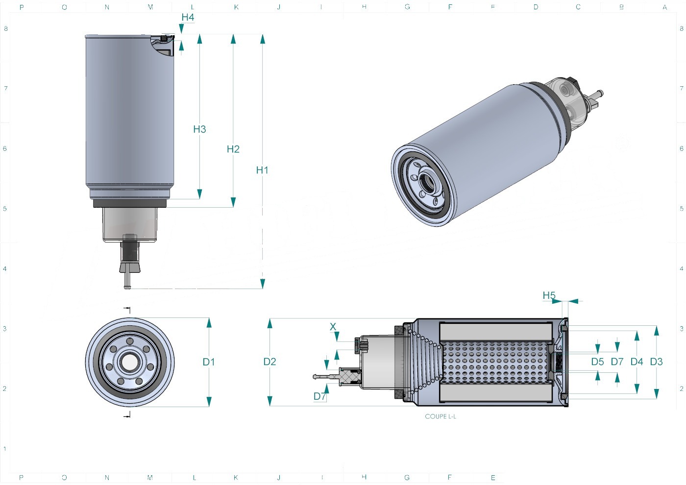 Disegno tecnico SN25228