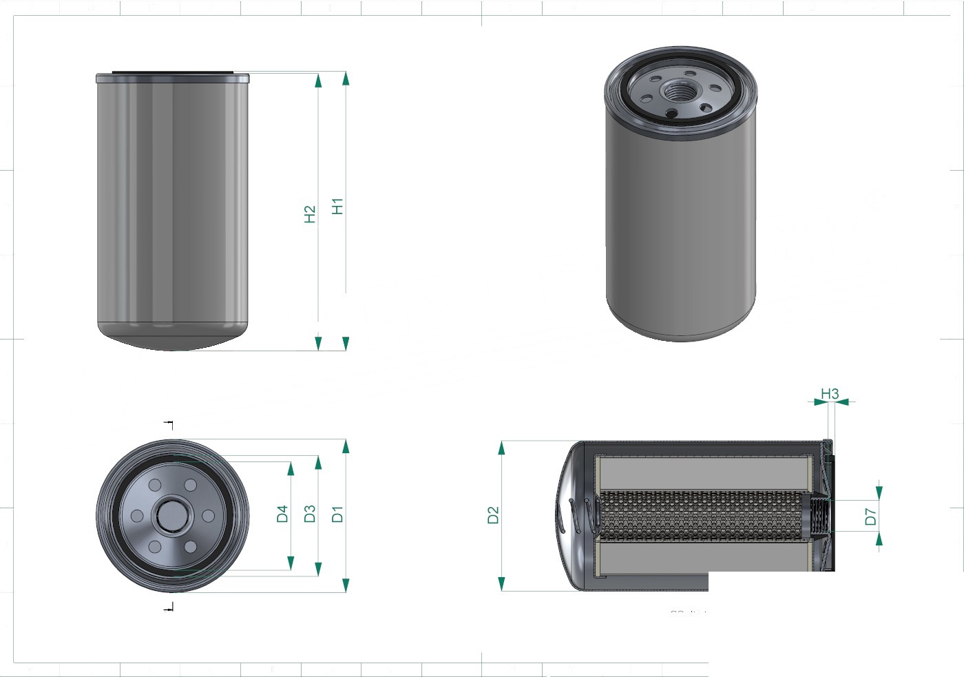 Schema tecnico SN25238