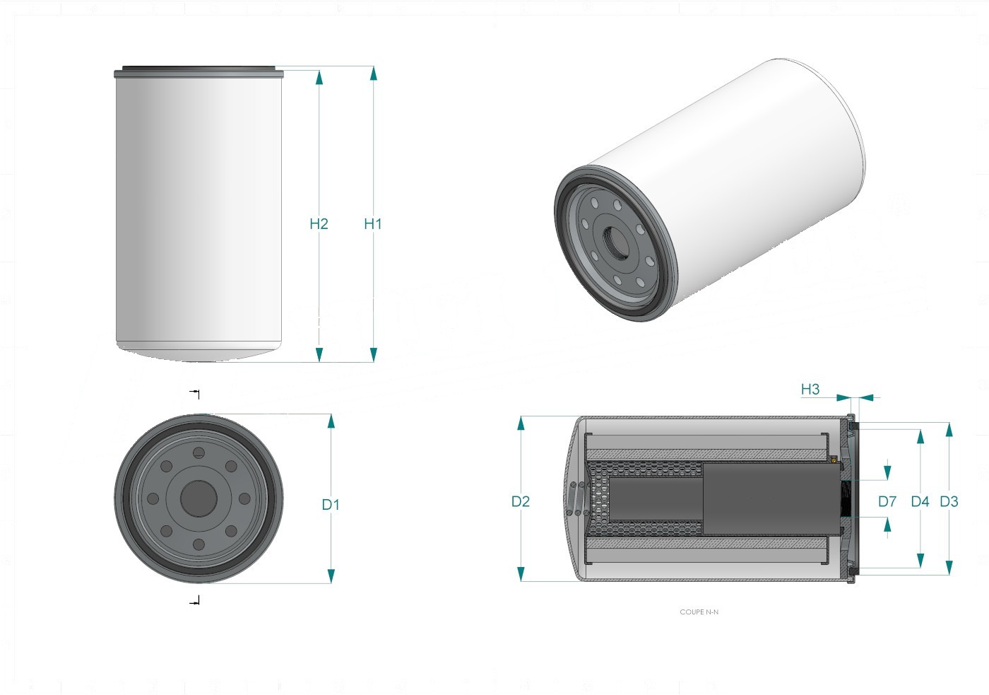 Disegno tecnico SN25247