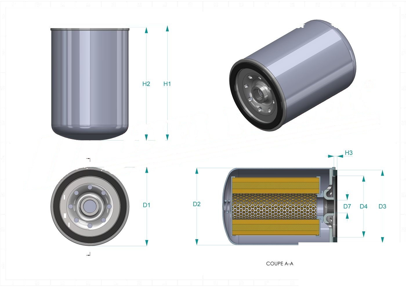 Schema tecnico SN25251