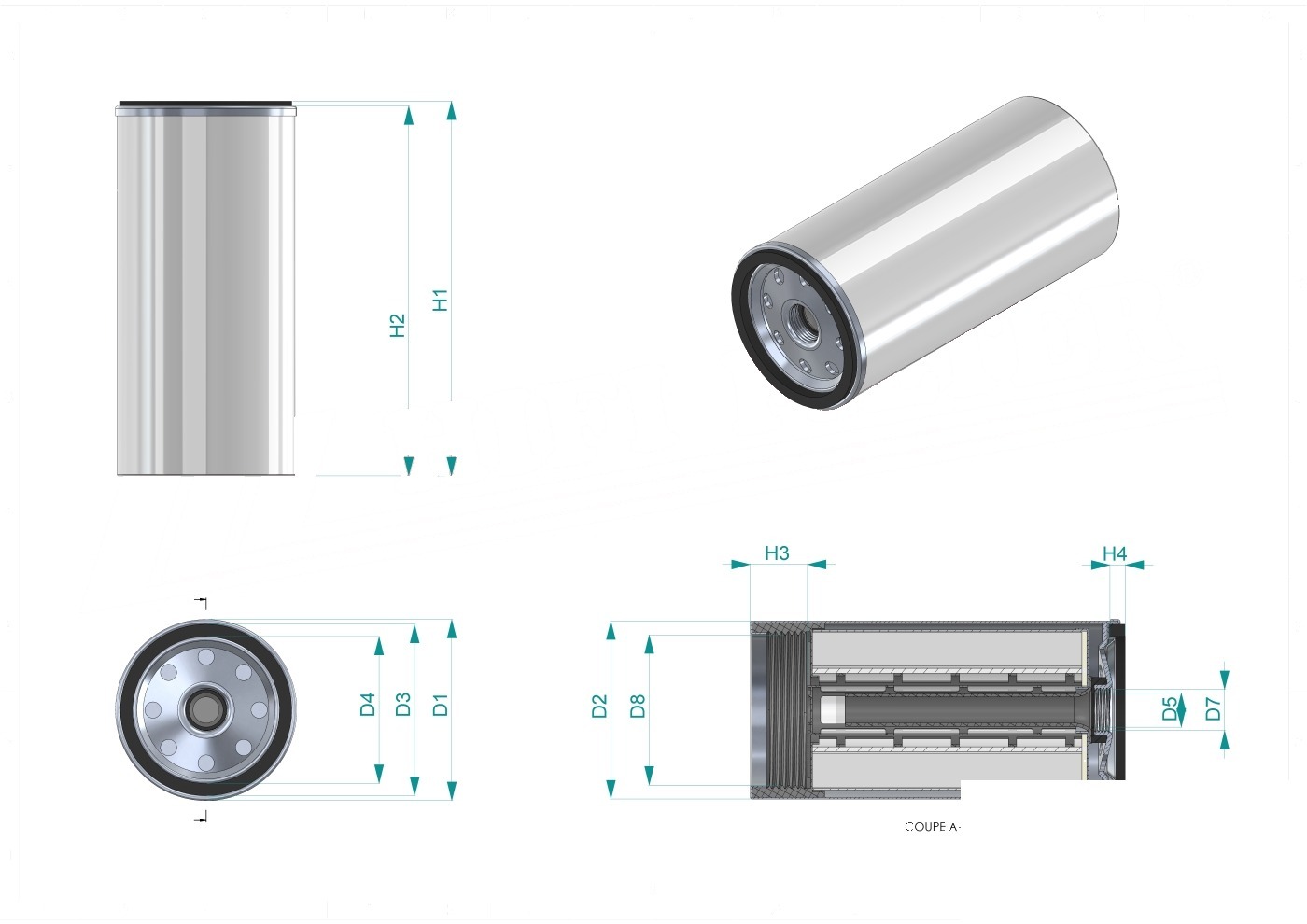 Disegno tecnico SN25260