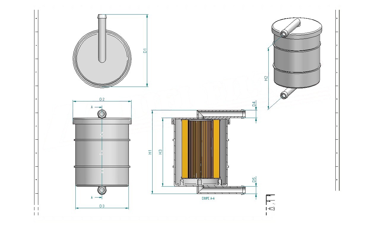 Disegno tecnico SN27410