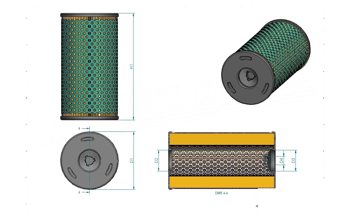 Disegno tecnico SN30024