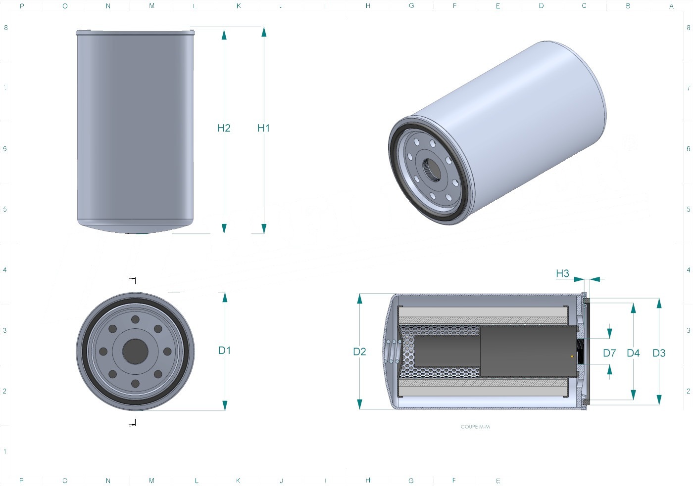 Disegno tecnico SN35011