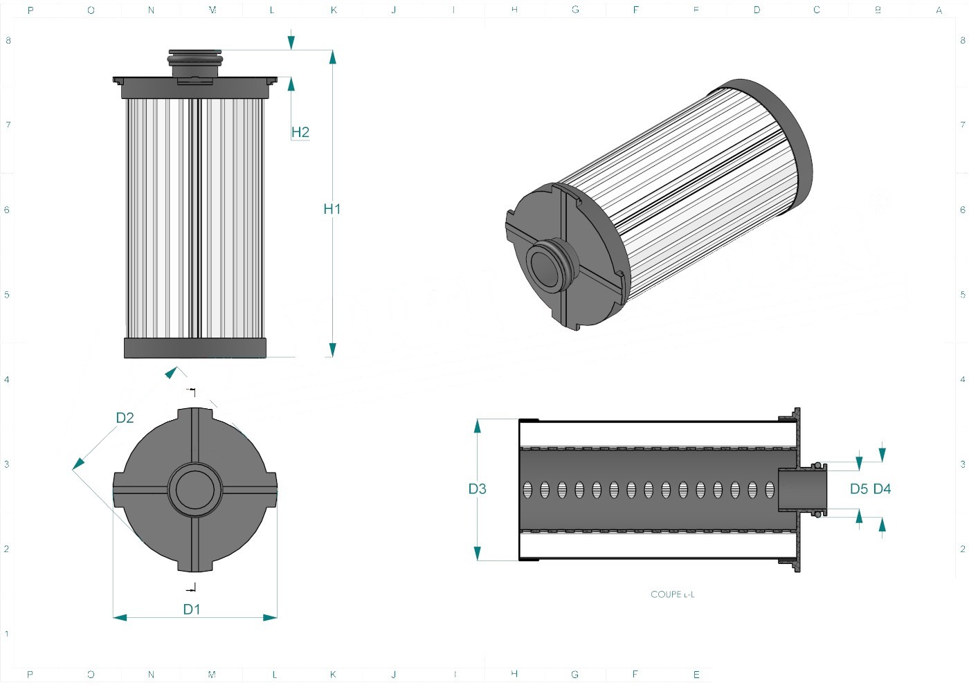Disegno tecnico SN35012