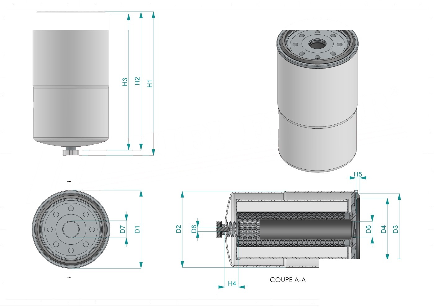 Disegno tecnico SN35037