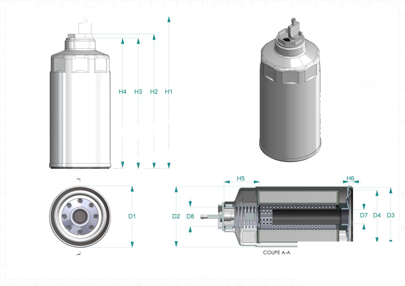 Disegno tecnico SN35044