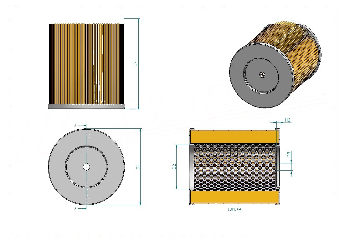 Disegno tecnico SN4012