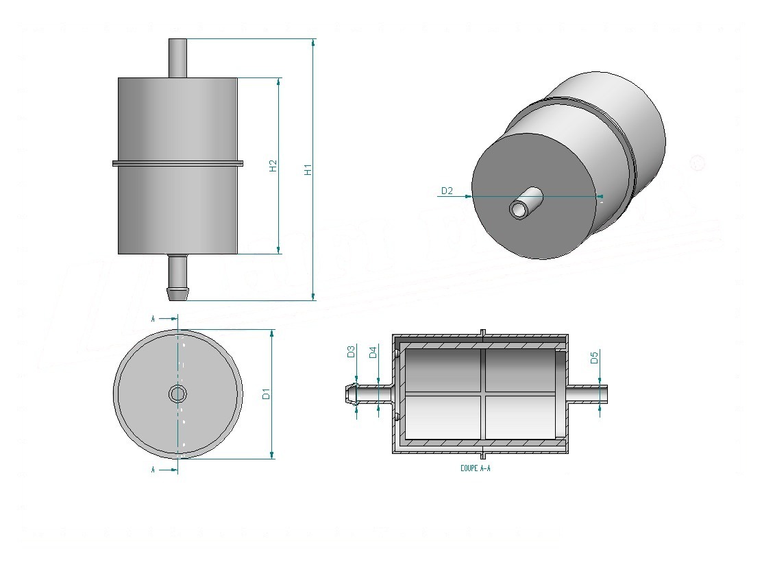 Schema tecnico SN40500