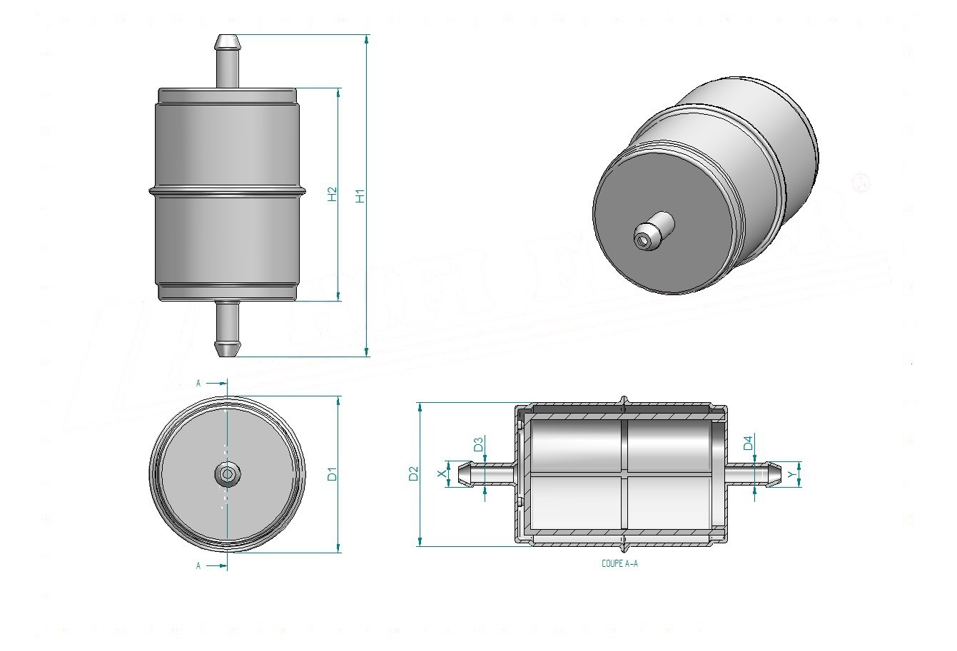 Schema tecnico SN40520