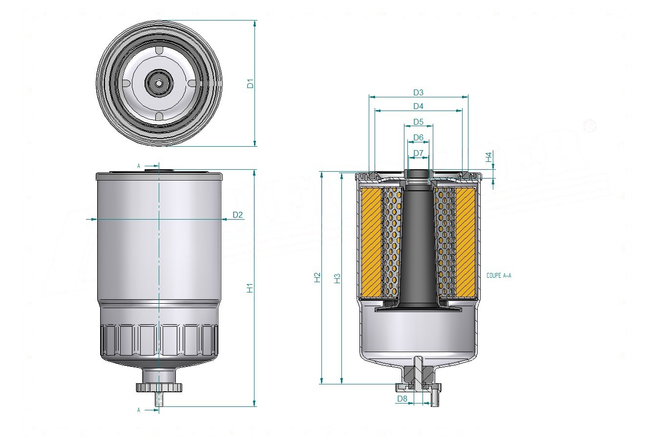 Schema tecnico SN40551